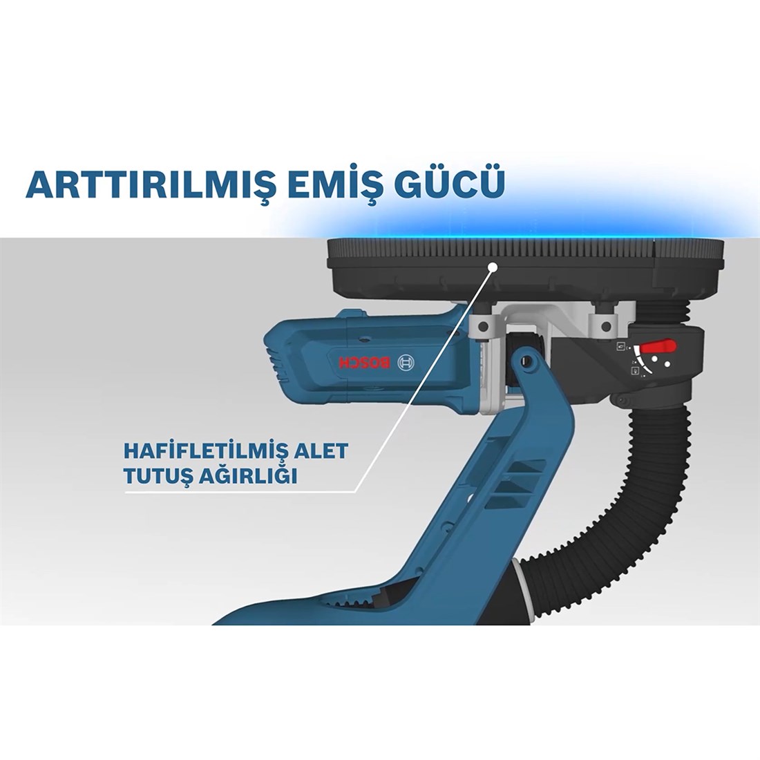 Bosch Professional GTR 550 Alçıpan Zımpara Makinesi - 06017D4020